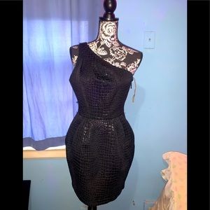 Black Shimmer Dress